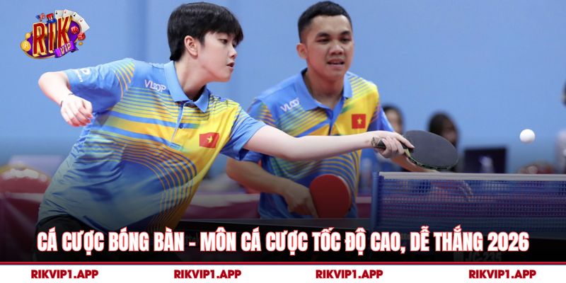 Cá Cược Bóng Bàn – Môn Cá Cược Tốc Độ Cao, Dễ Thắng 2026 8 Cá Cược Bóng Bàn – Môn Cá Cược Tốc Độ Cao, Dễ Thắng 2026